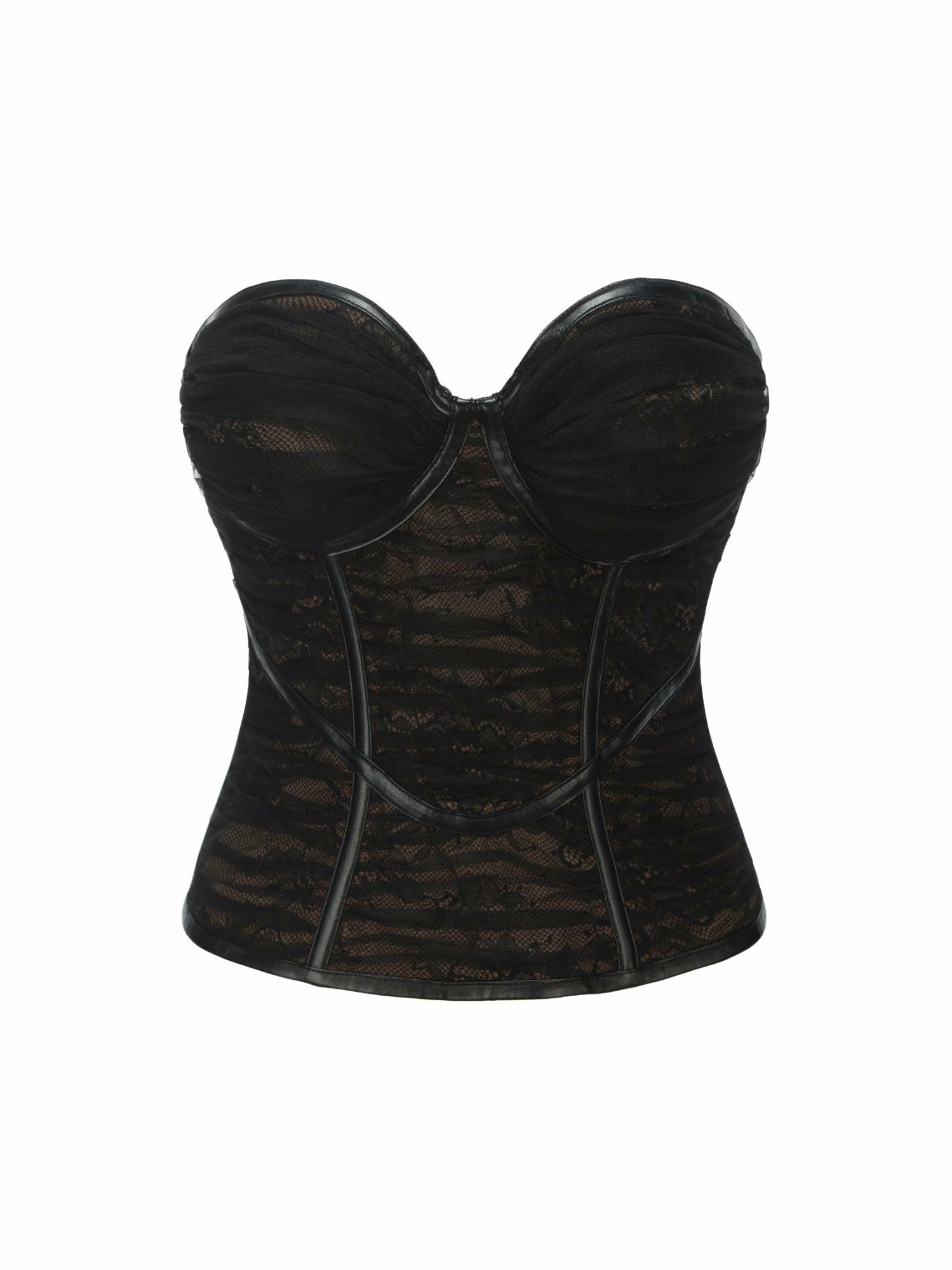 Cara Bustier Top: Black Bustier Top for Date Night | Nana Jacqueline