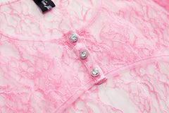 Jilly Cover: Pink Cardigan for Date Night | Nana Jacqueline