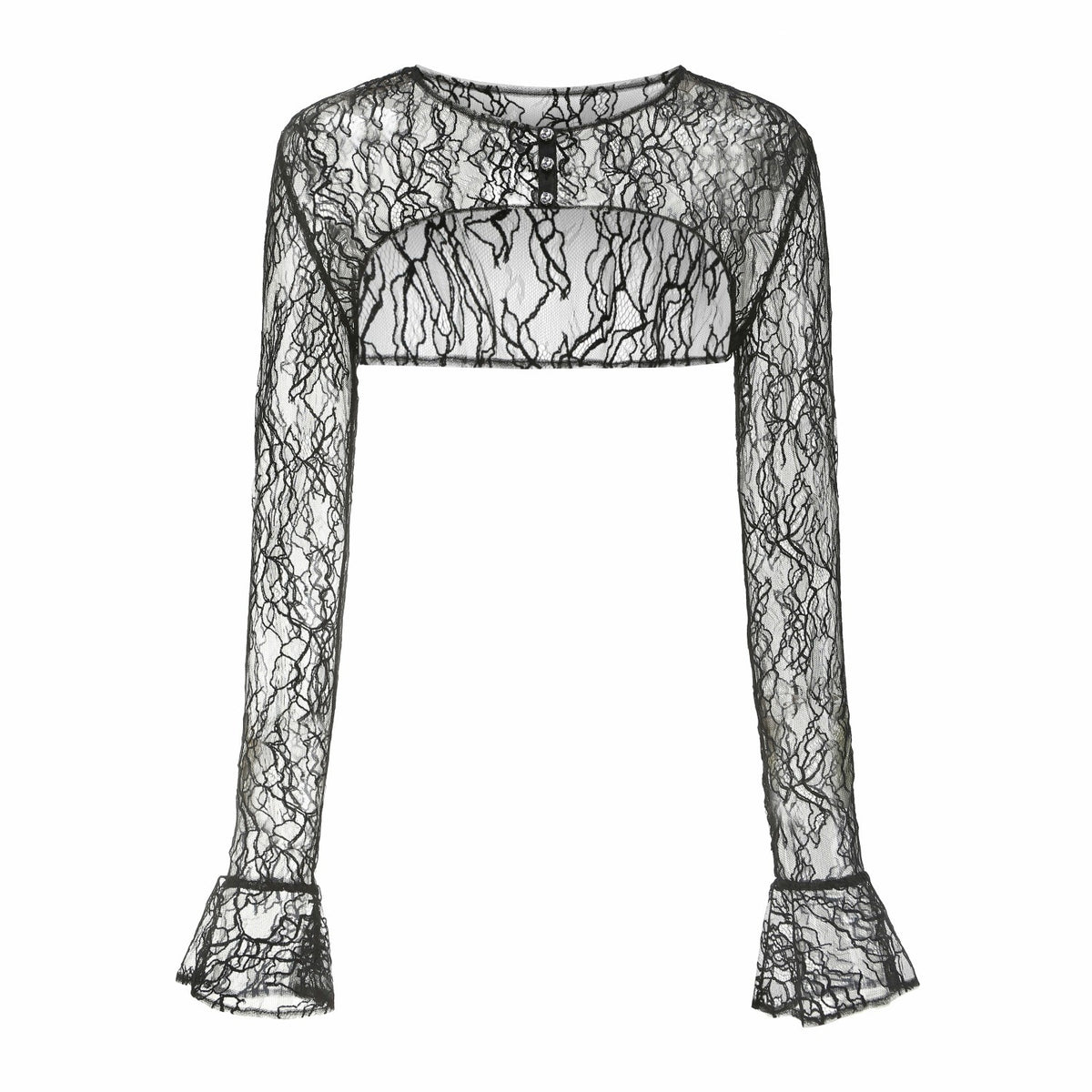 Jilly Cover: Black Lace Cover-Up for Date Night | Nana Jacqueline