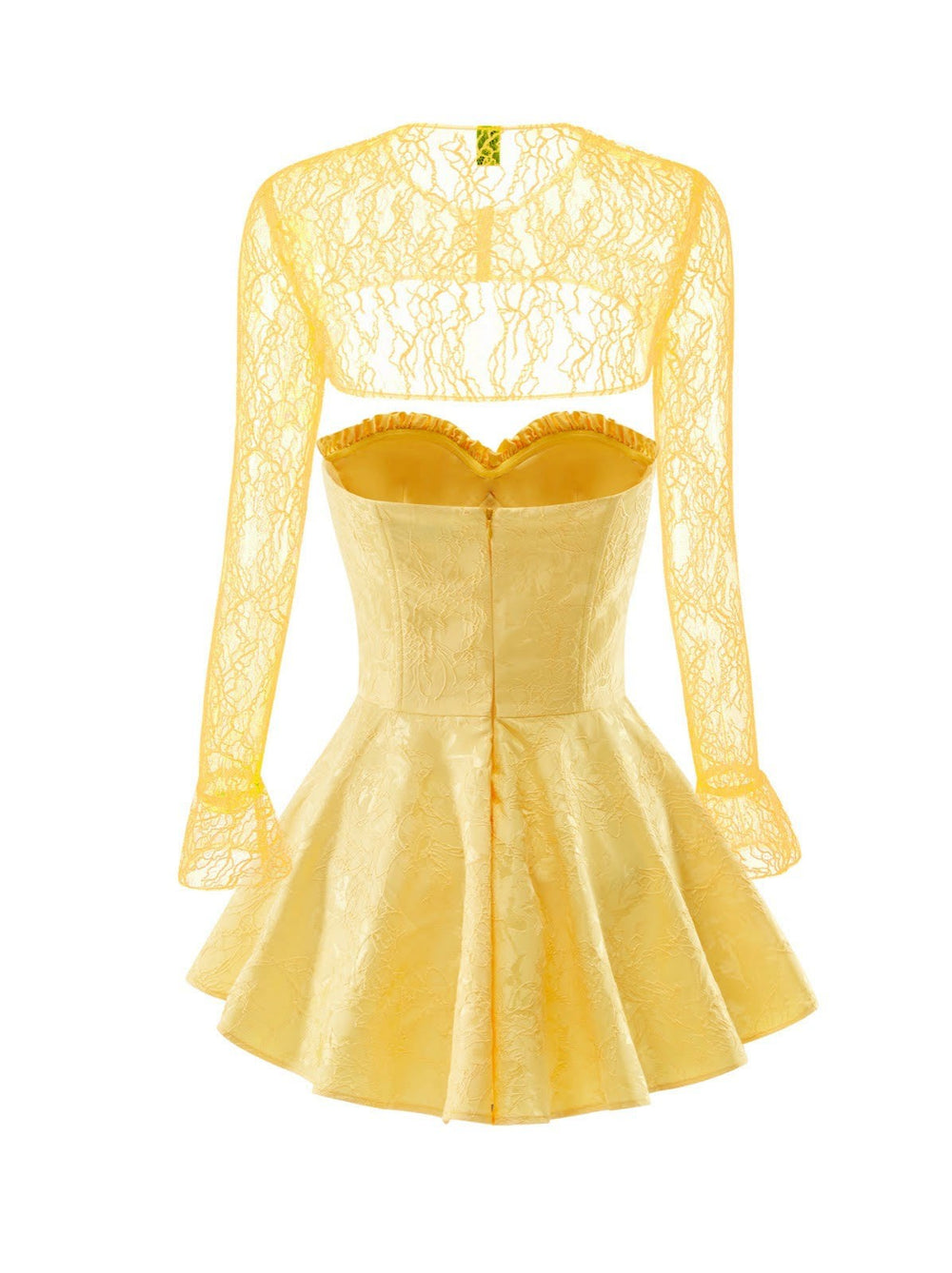 Jilly Cover: Yellow Cover-Up for Brunch | Nana Jacqueline