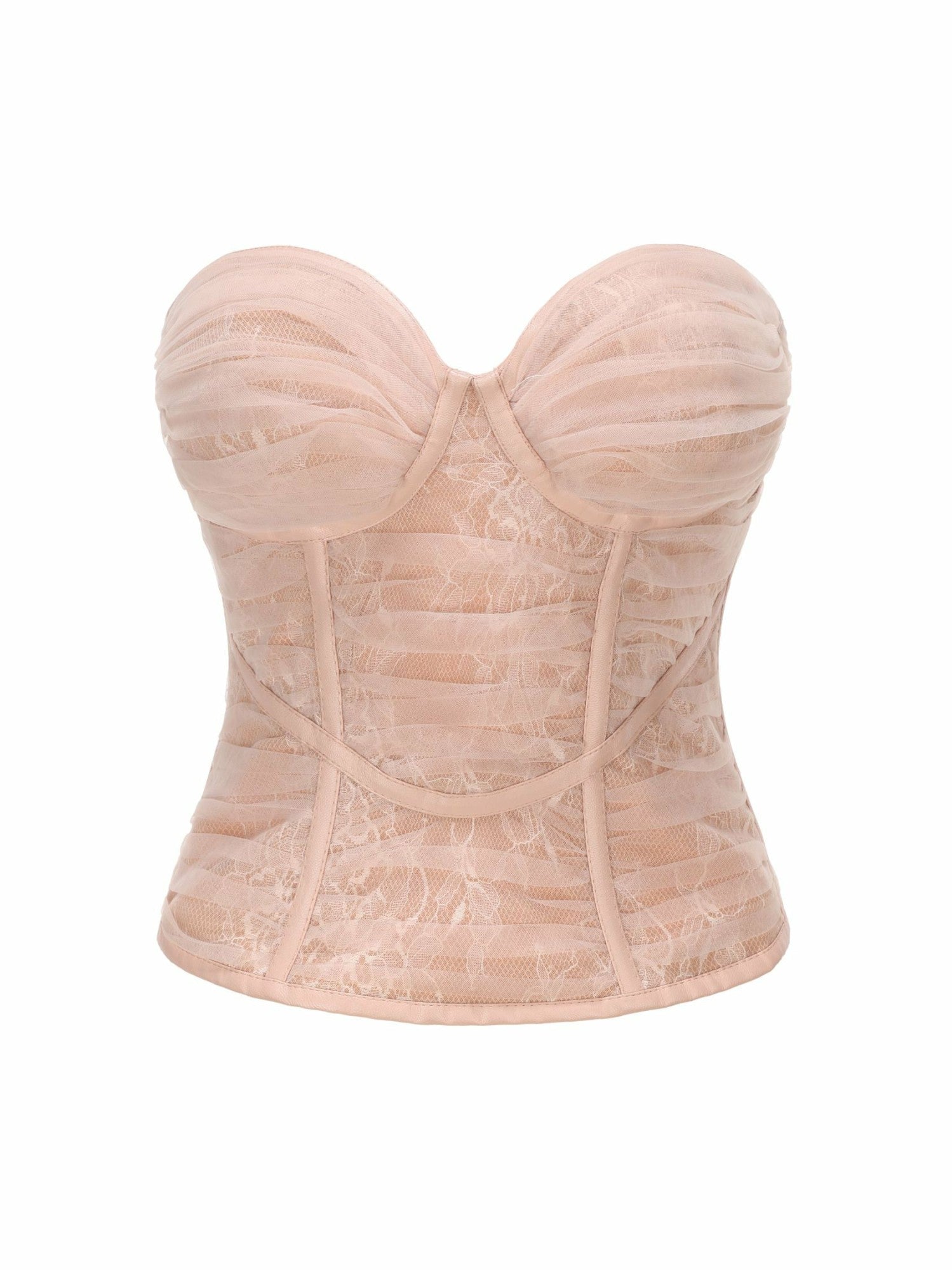 Cara Bustier Top: Pink Bustier Top for Date Night | Nana Jacqueline