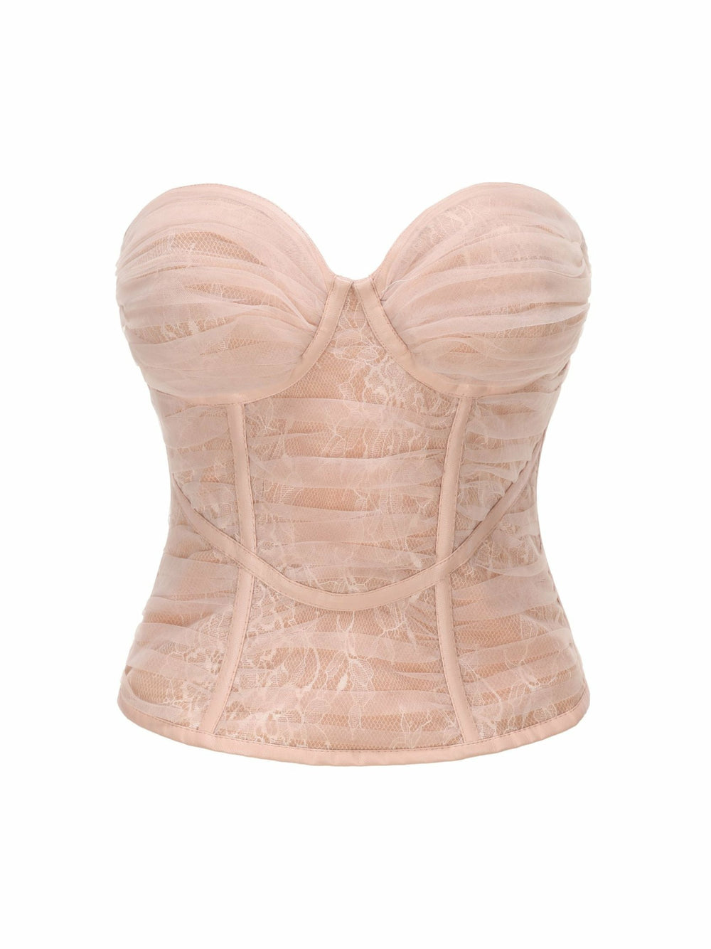 Cara Bustier Top: Pink Bustier Top for Date Night | Nana Jacqueline