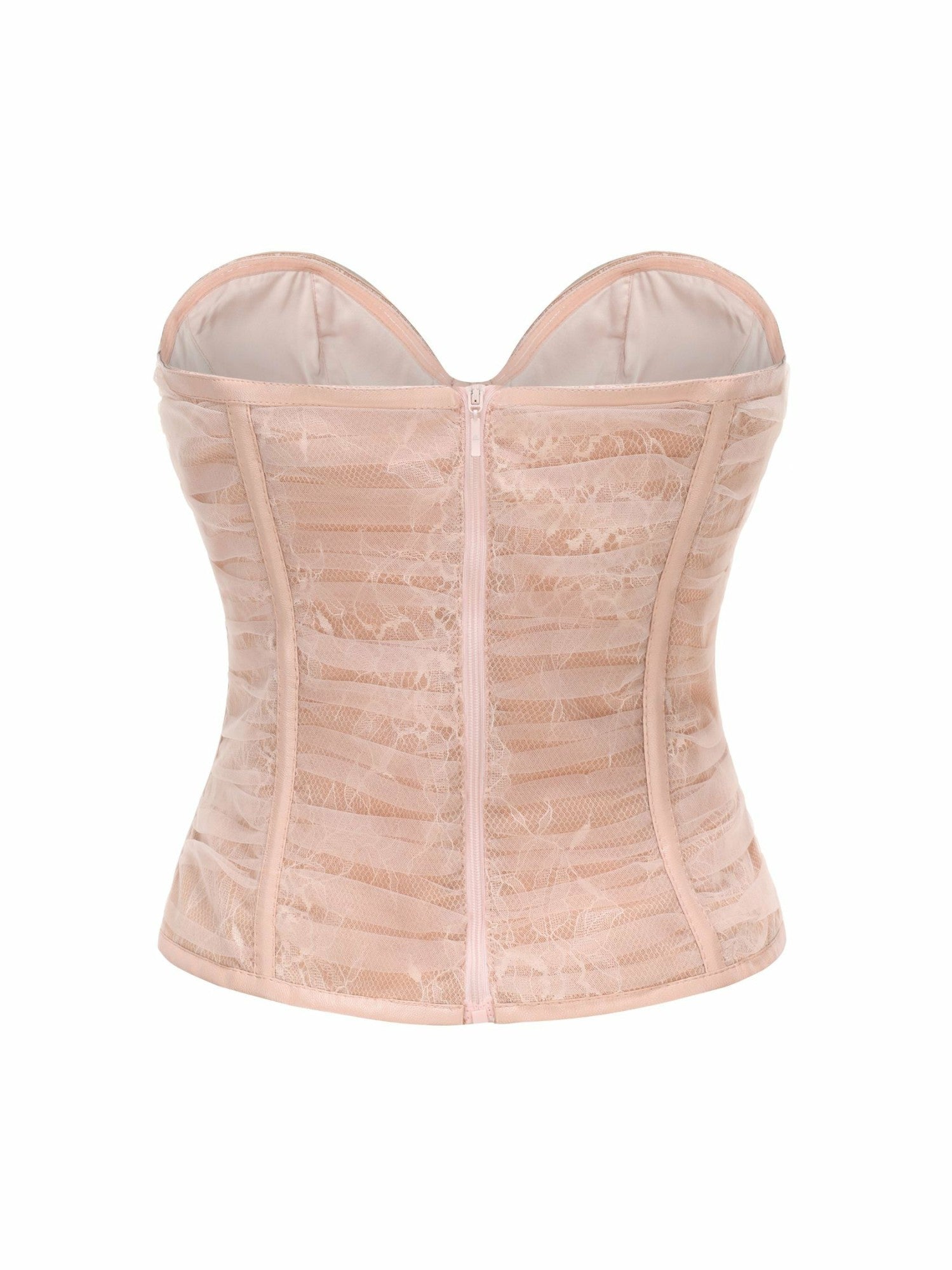 Cara Bustier Top: Pink Bustier Top for Date Night | Nana Jacqueline