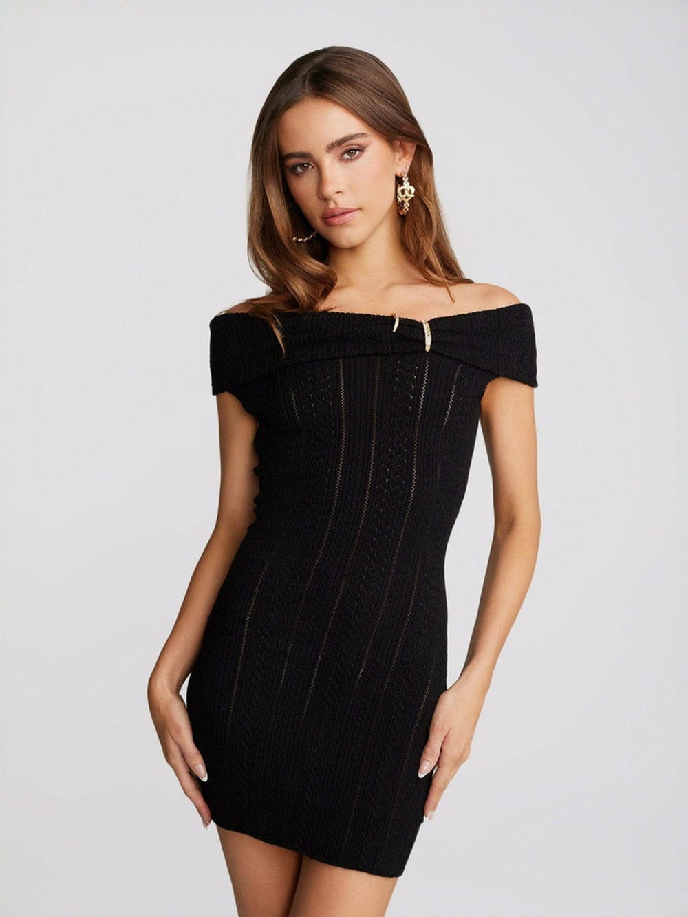 Rylee Dress: Black Mini Dress for Cocktail Party | Nana Jacqueline