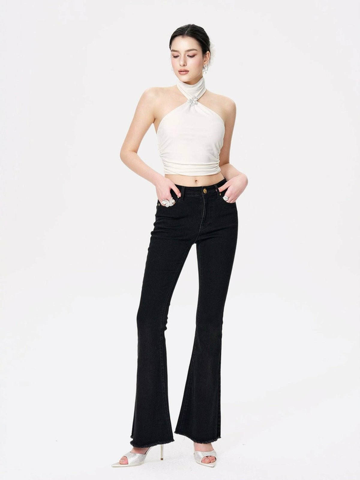 Nova Top: White Top for Date Night | Nana Jacqueline