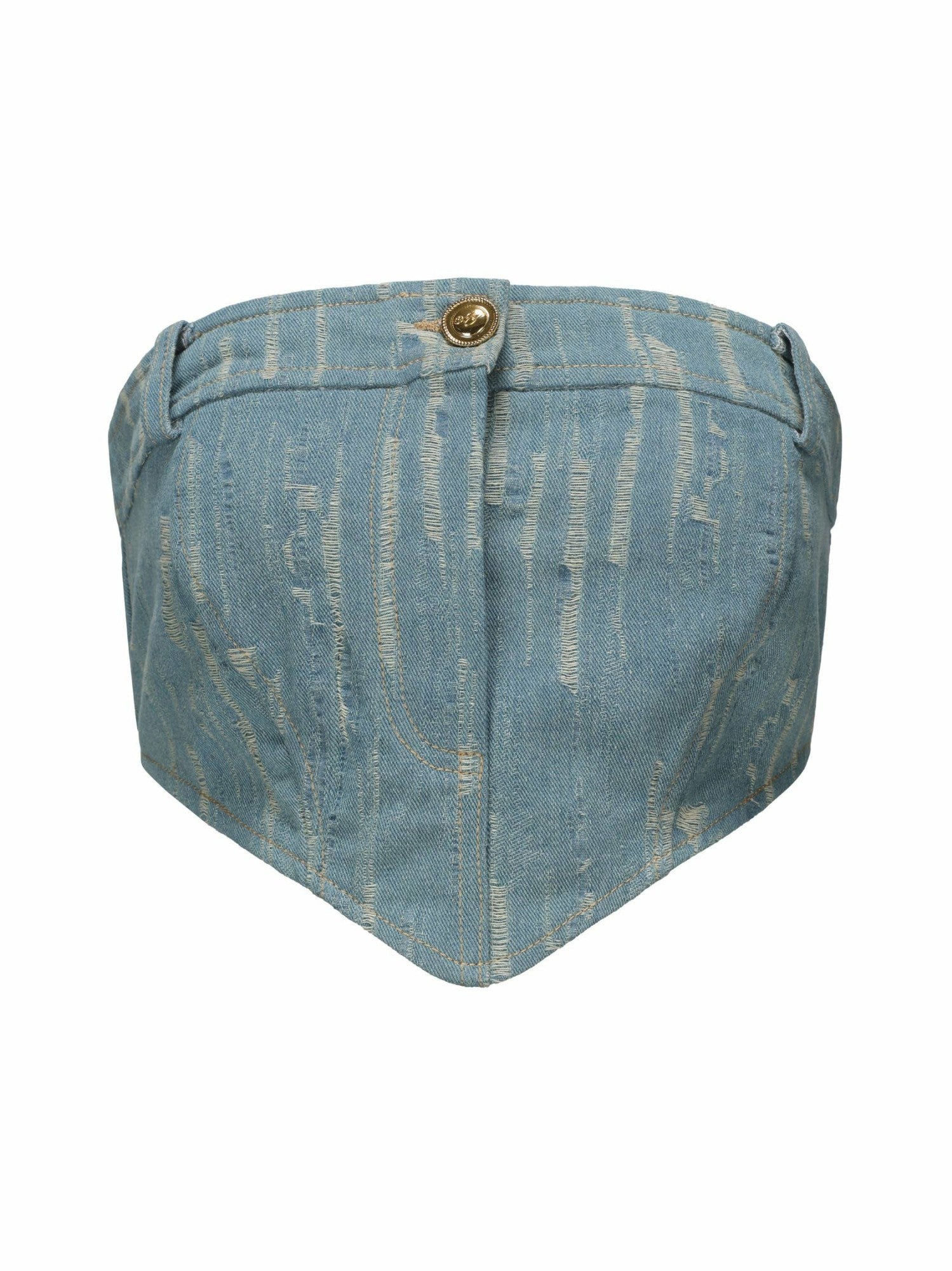 Claire Denim Top: Denim Top for Girls' Night Out | Nana Jacqueline