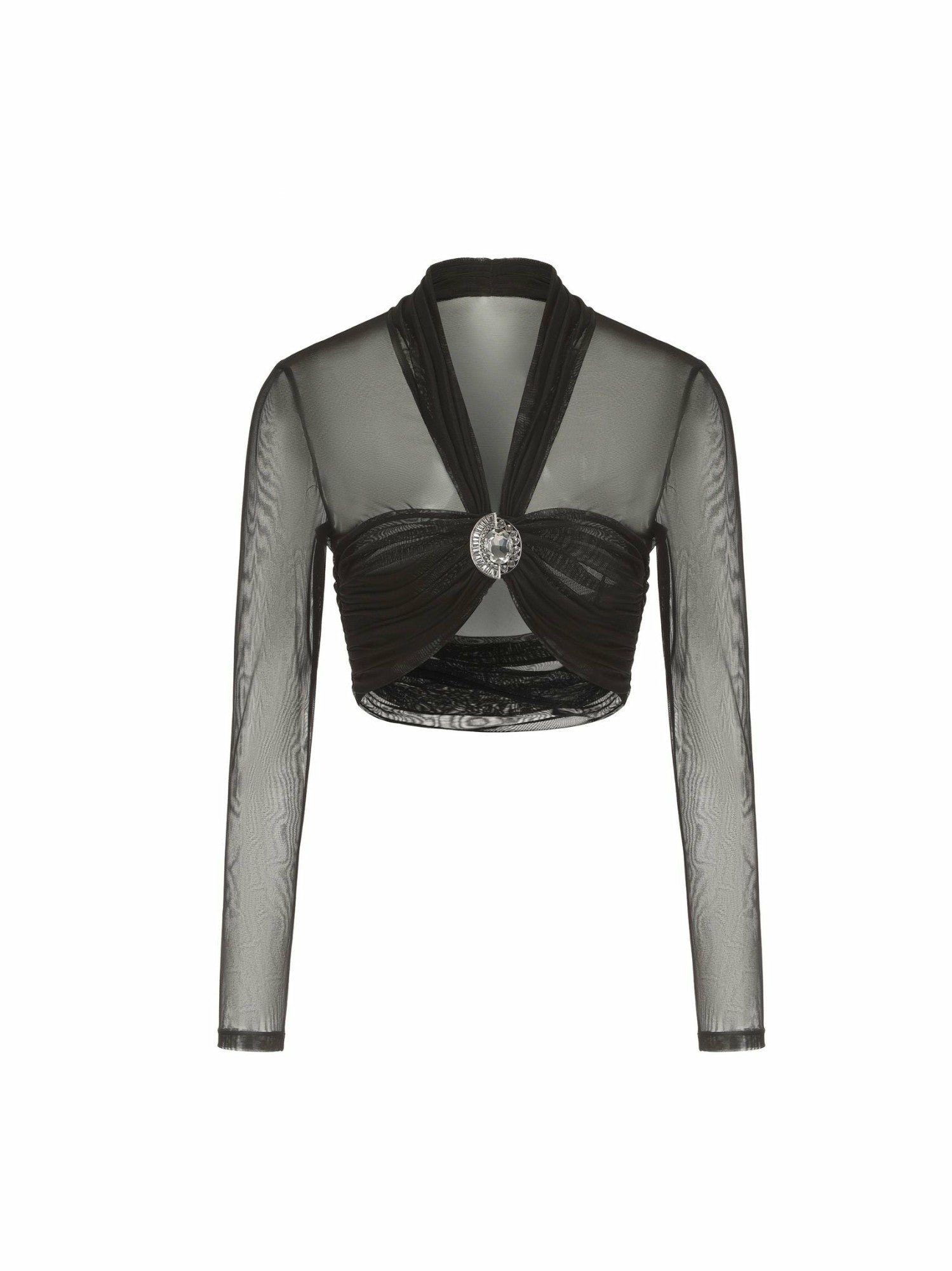 Pia Mesh Top: Black Top for Date Night | Nana Jacqueline