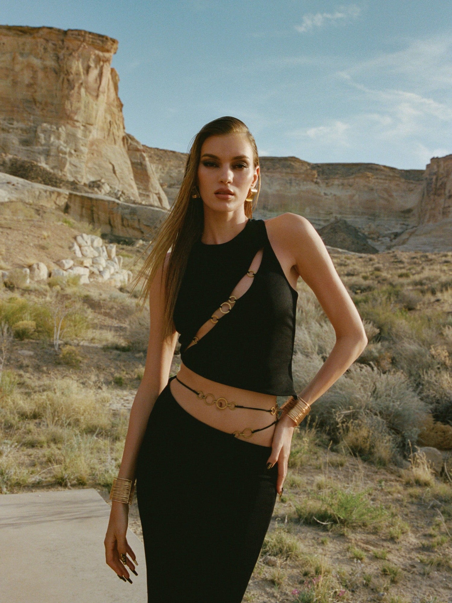 Cecily Top: Black Top for Date Night | Nana Jacqueline