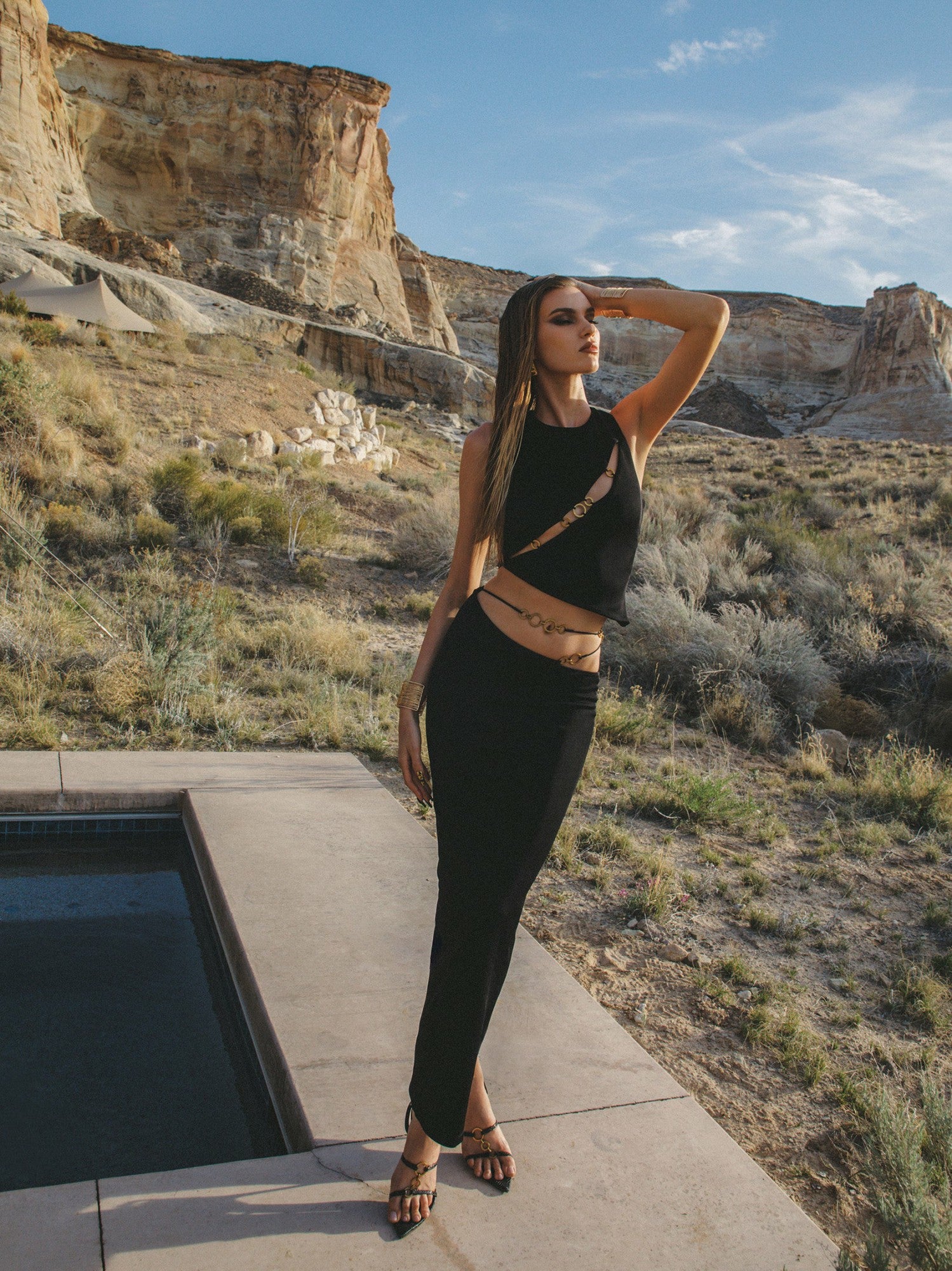 Cecily Top: Black Top for Date Night | Nana Jacqueline