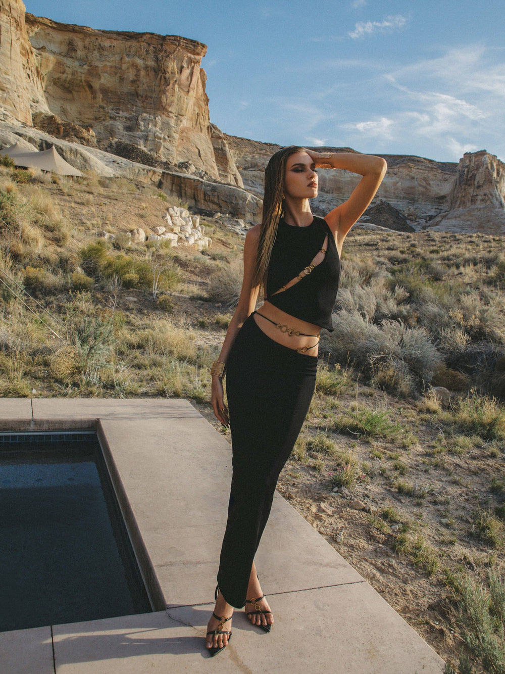 Cecily Top: Black Top for Date Night | Nana Jacqueline