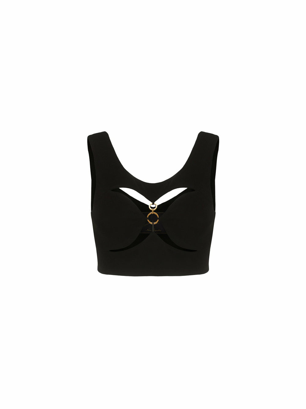 Chiara Crop Top: Black Crop Top for Girls' Night Out | Nana Jacqueline