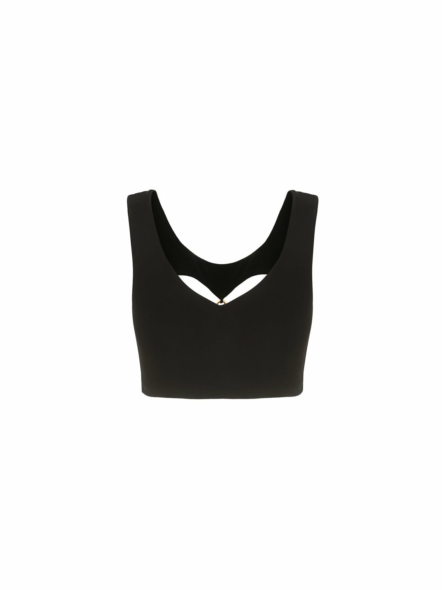 Chiara Crop Top: Black Crop Top for Girls' Night Out | Nana Jacqueline