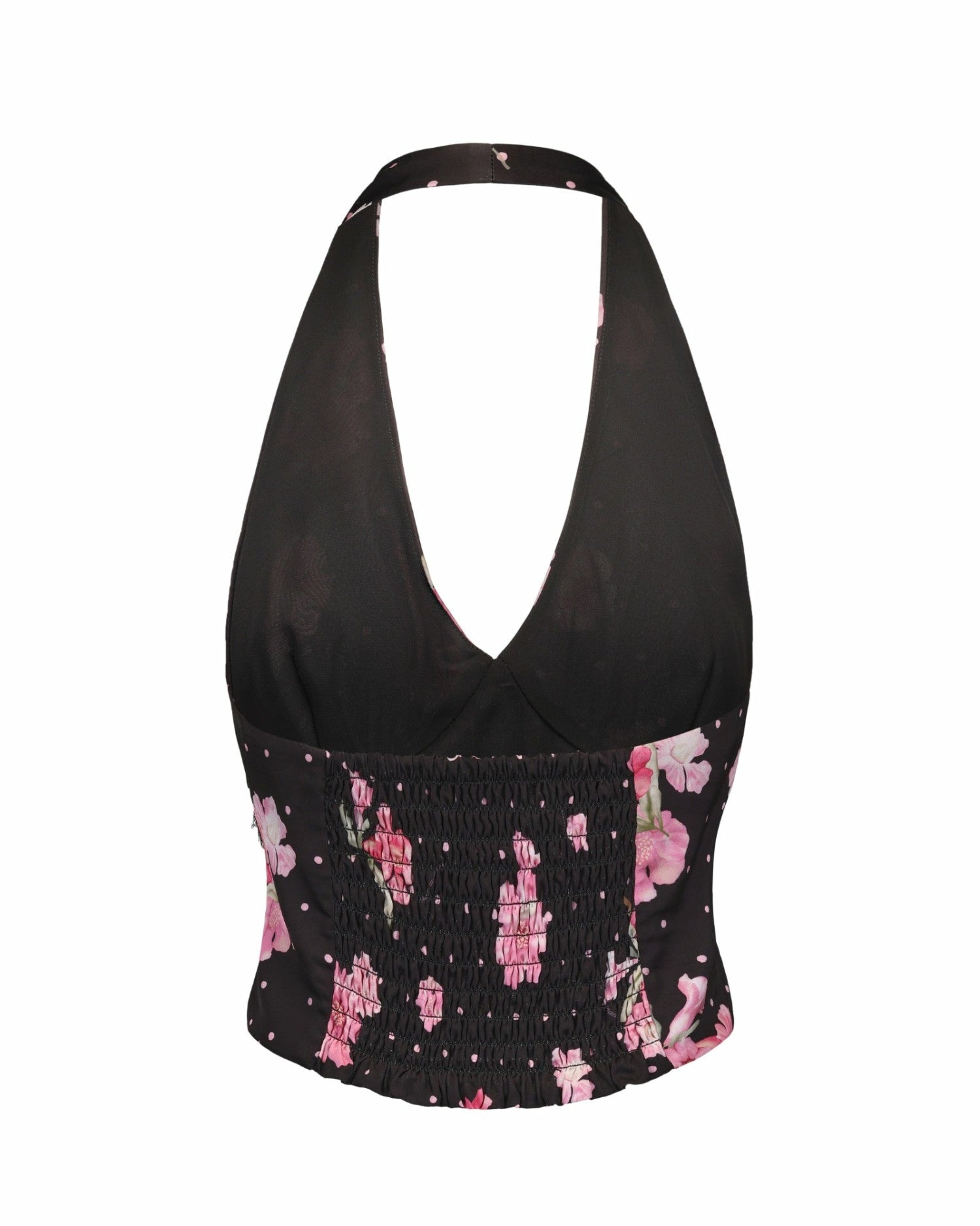 Rosaline Top: Black Halter Top for Date Night | Nana Jacqueline