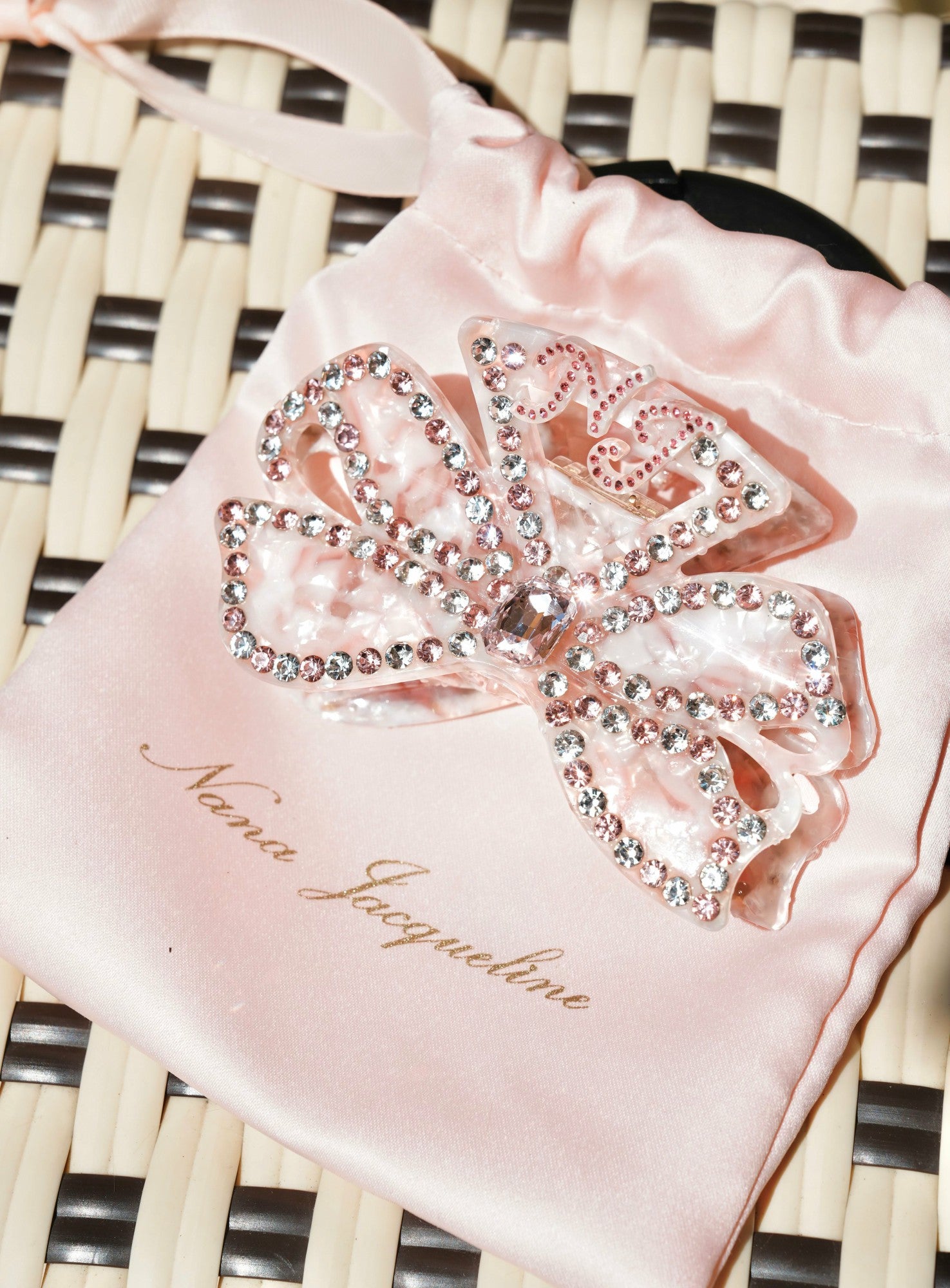 Ariella Hair Clip: Purple Hair Clip for Party | Nana Jacqueline