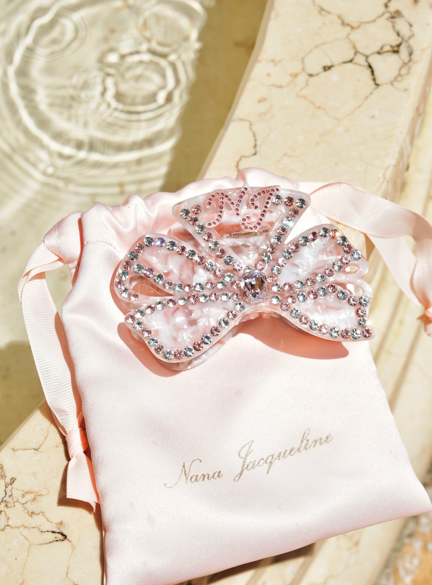 Ariella Hair Clip: Purple Hair Clip for Party | Nana Jacqueline
