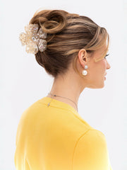 Flora Hairclip: Yellow Hair Clip for Garden Party | Nana Jacqueline