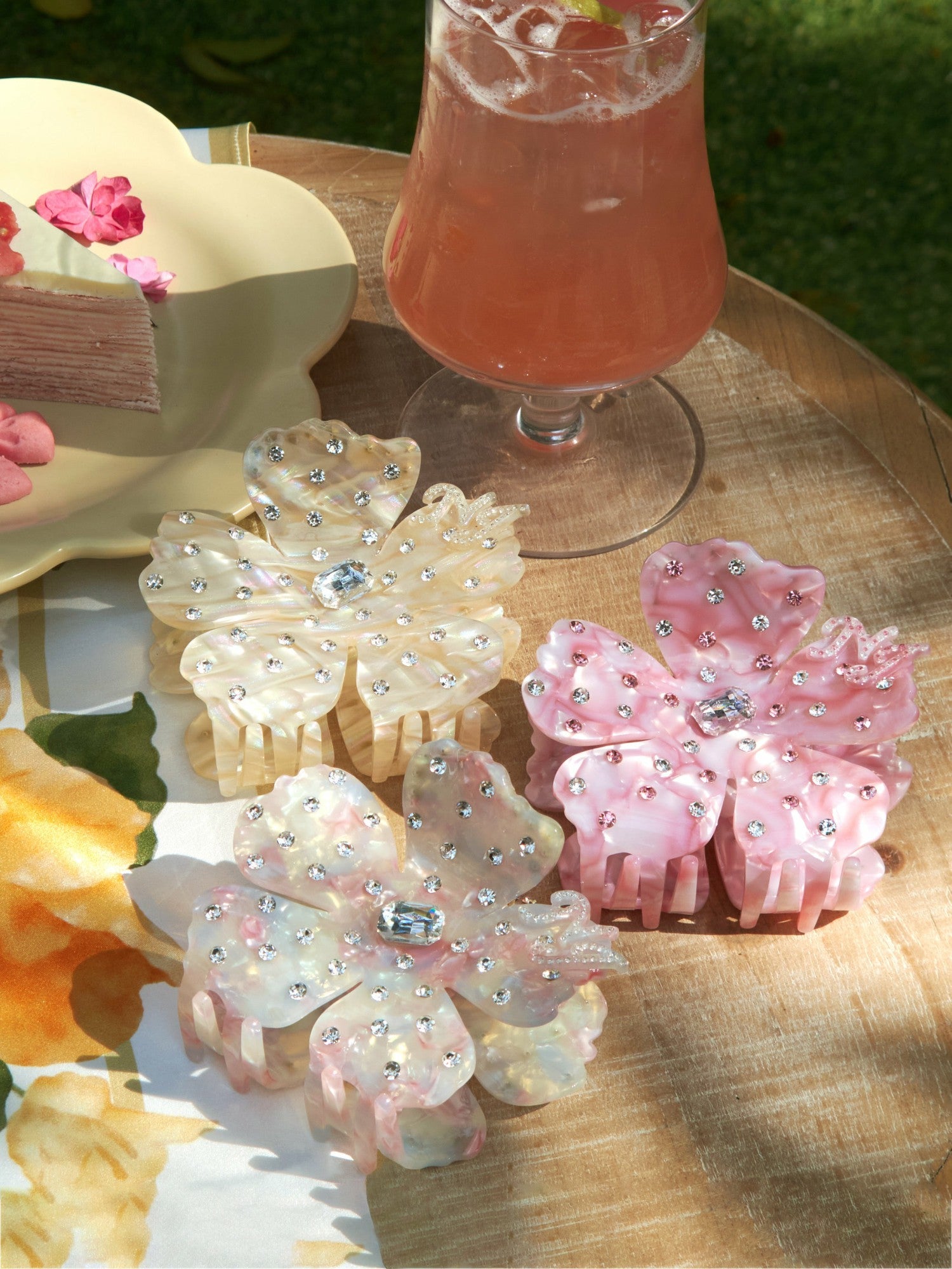 Flora Hairclip: Yellow Hair Clip for Garden Party | Nana Jacqueline