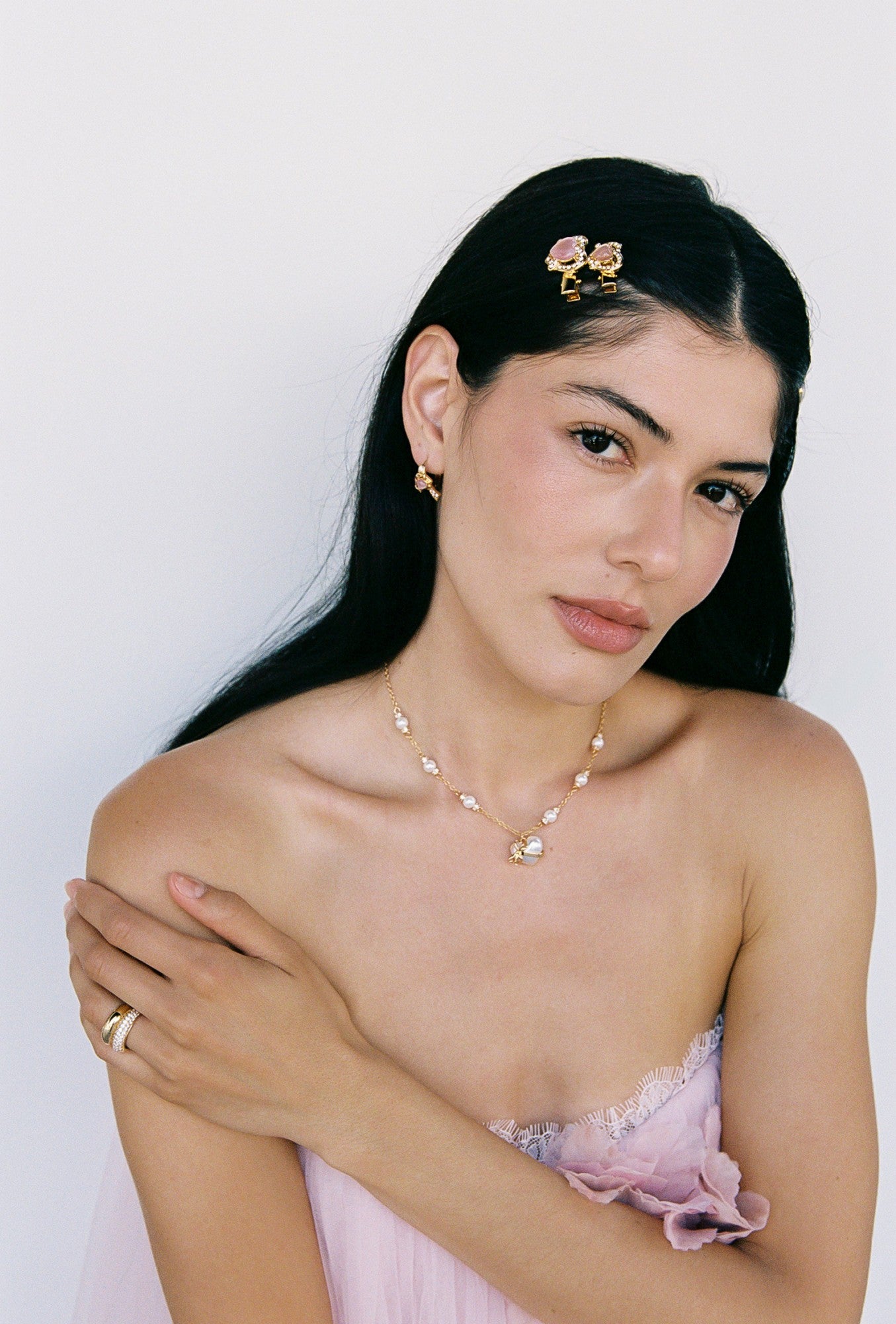 Kaia Hair Pins: Gold Hair Pins for Date Night | Nana Jacqueline