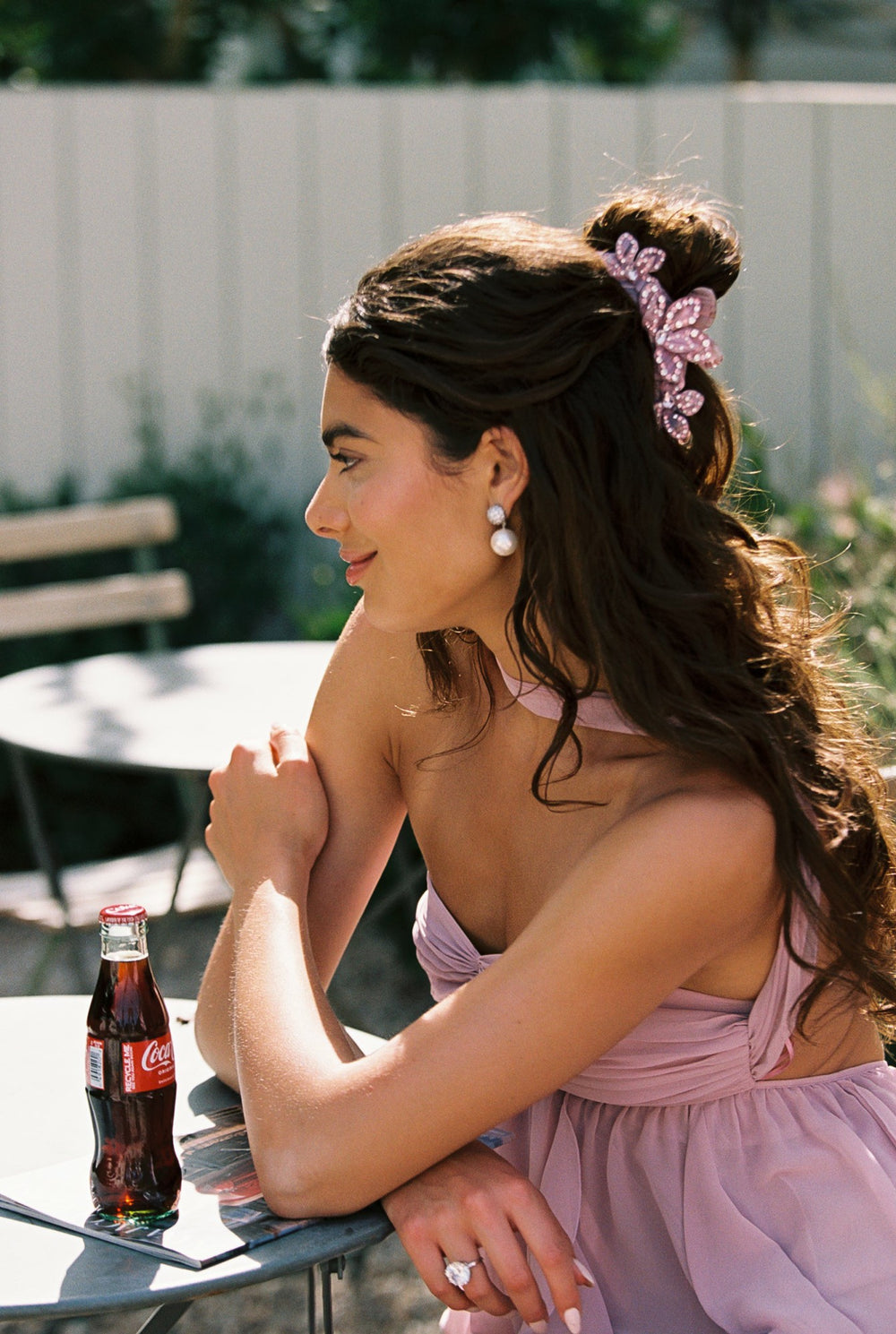 Bianca Hair Clip: Purple Hair Clip for Brunch | Nana Jacqueline