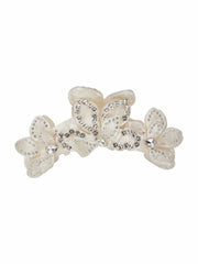 Bianca Hair Clip: White Hair Clip for Bridal Shower | Nana Jacqueline