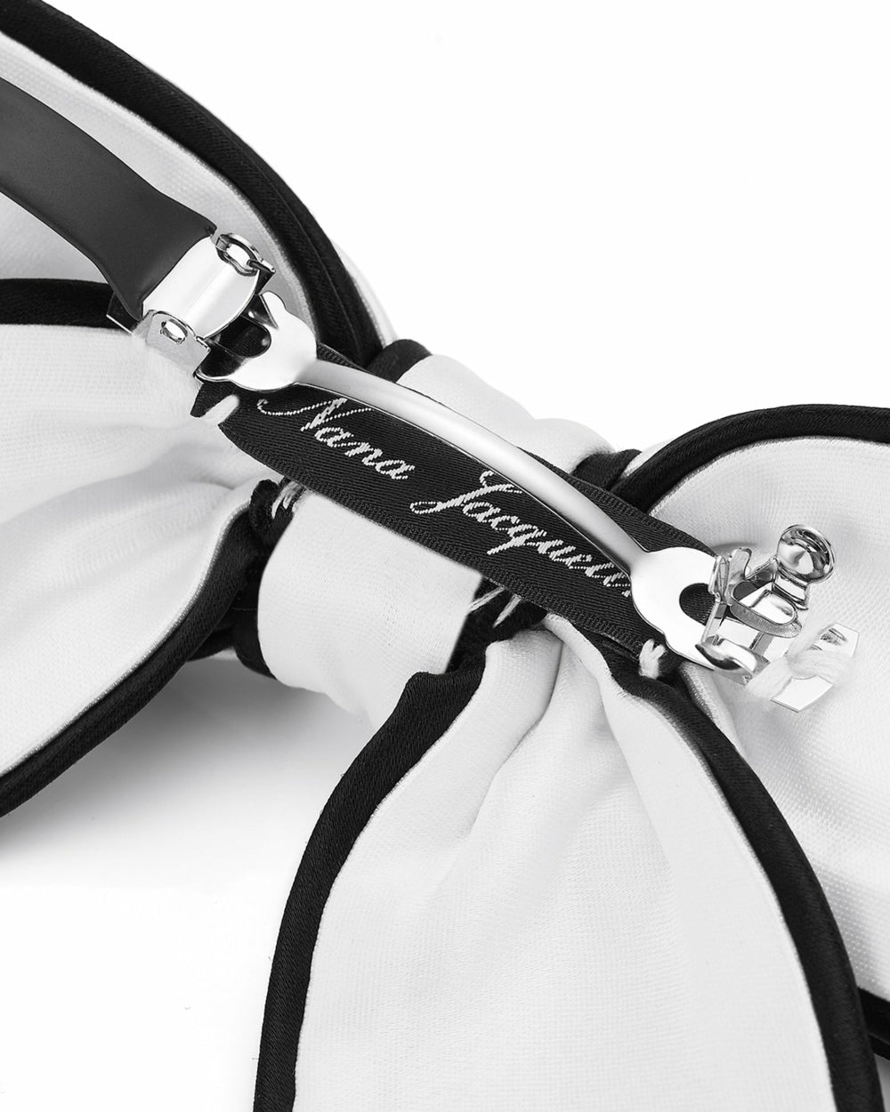 Marlene Bow: White Hair Bow for Bridal Shower | Nana Jacqueline