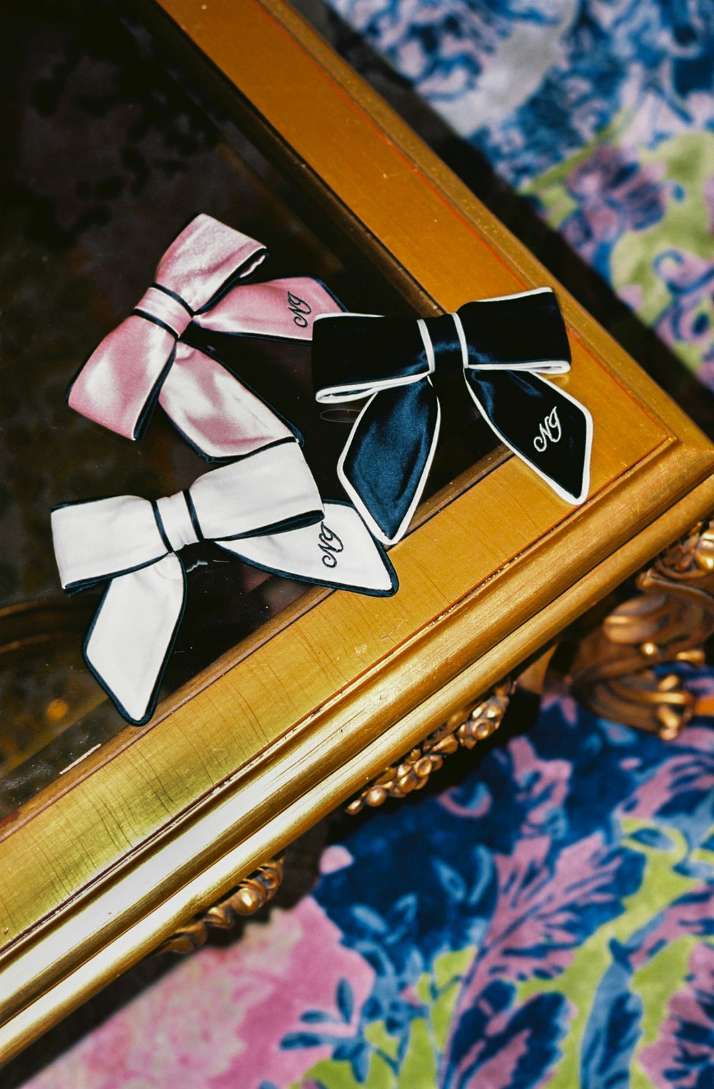 Marlene Bow: White Hair Bow for Bridal Shower | Nana Jacqueline