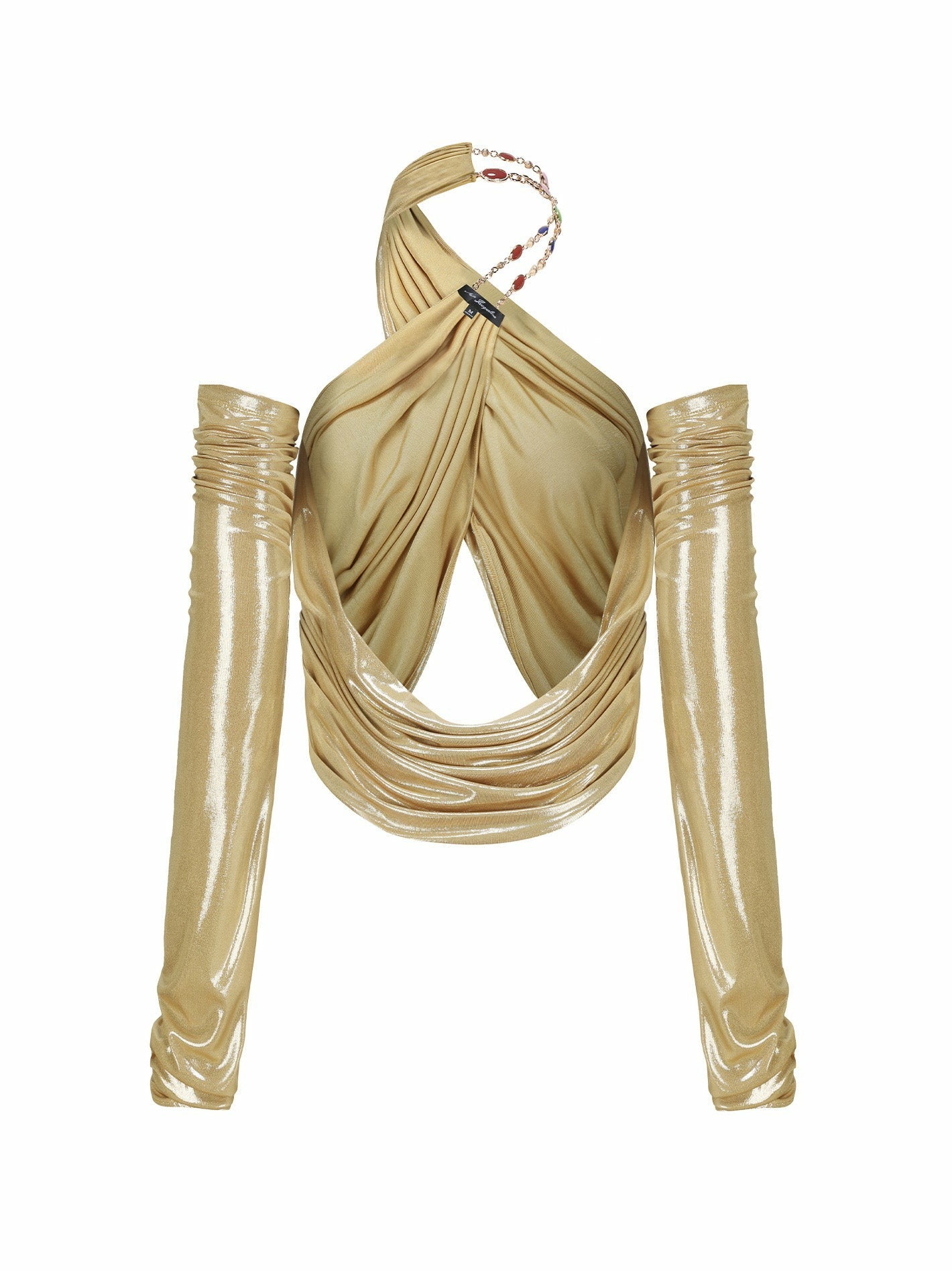 Amina Top: Gold Top for Girls' Night Out | Nana Jacqueline