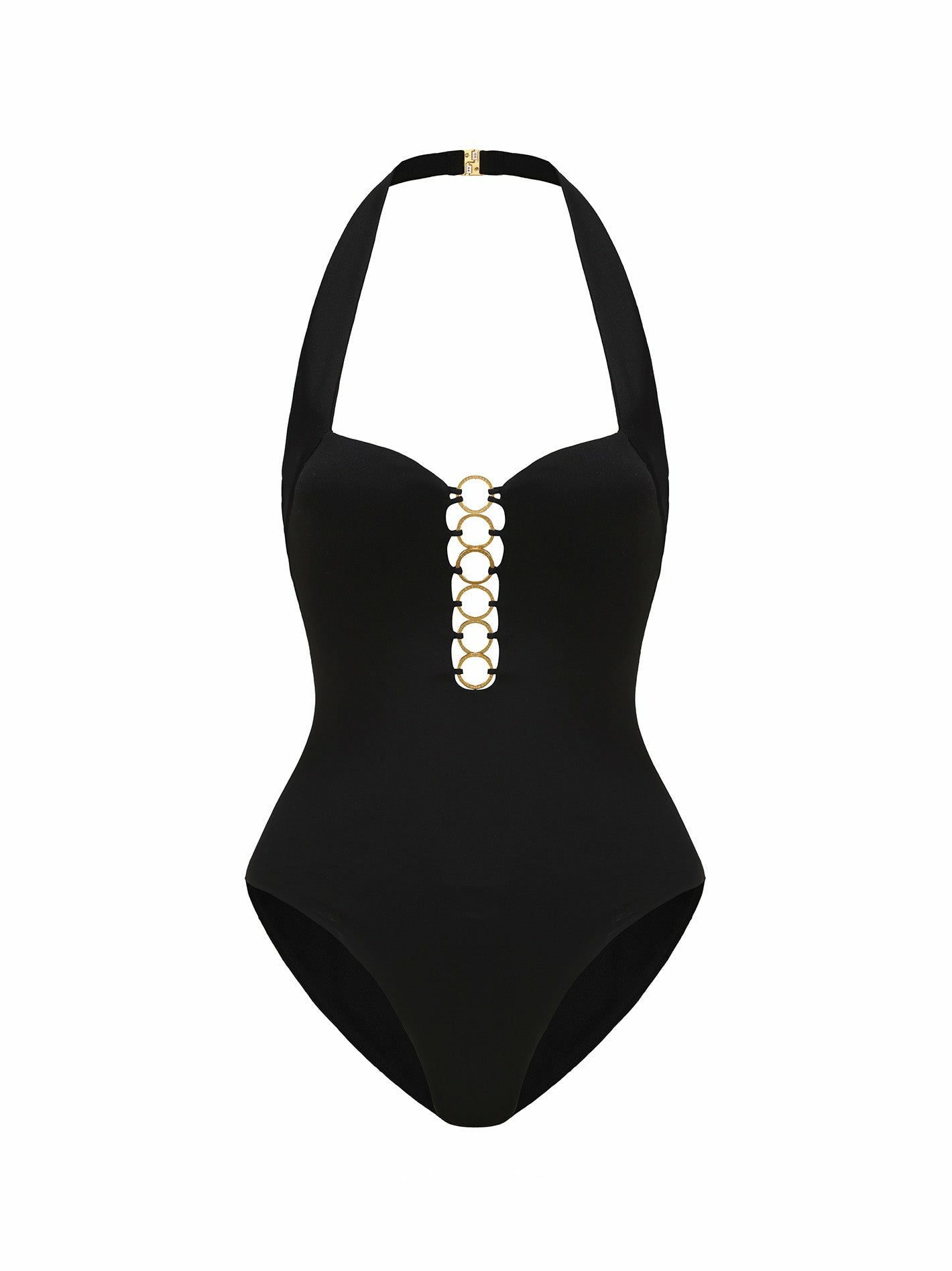 Sonia One-Piece Swimsuit: Black One-Piece Swimsuit for Beach Vacation | Nana Jacqueline