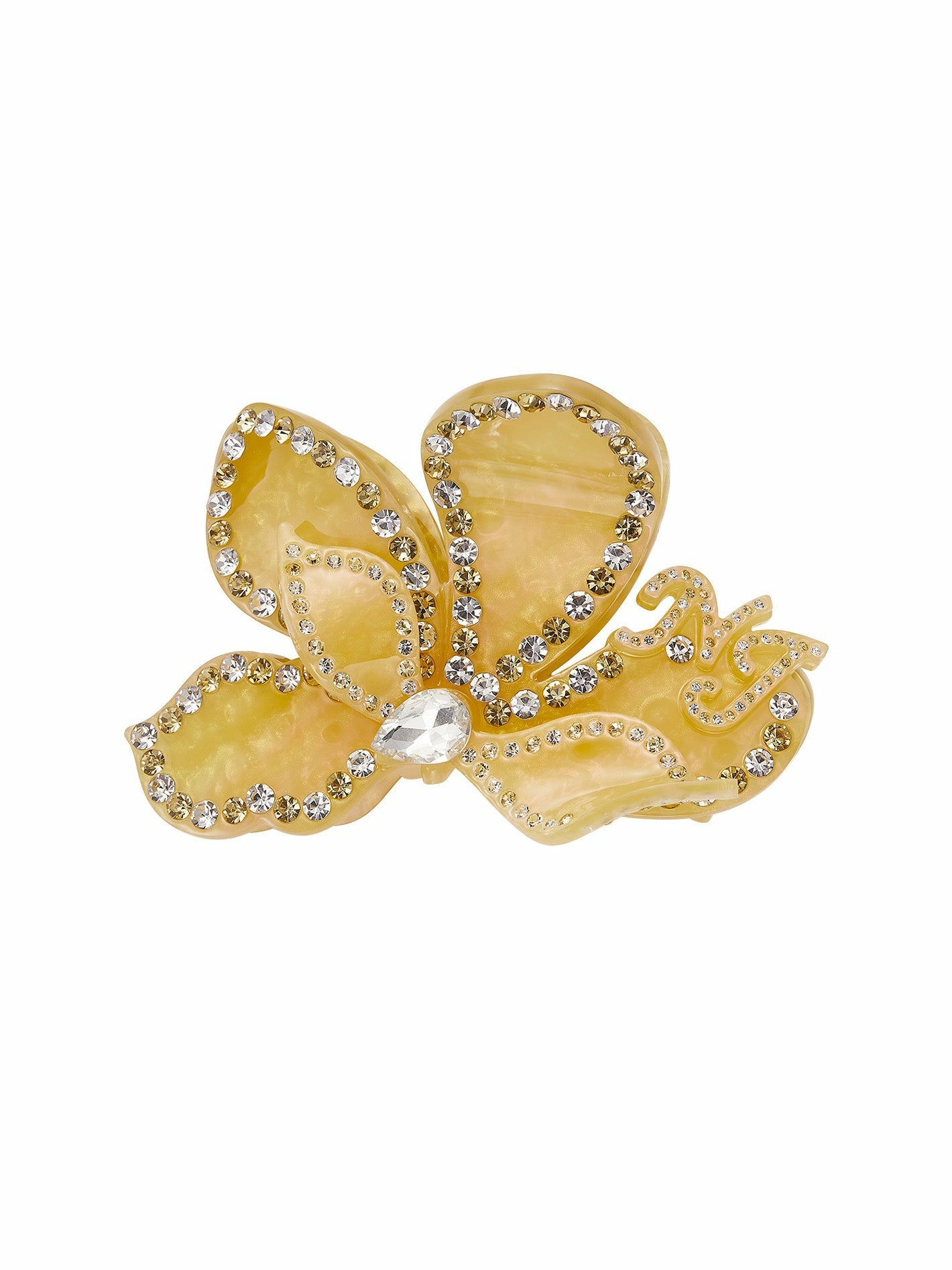 Ariella Hair Clip: Yellow Hair Clip for Garden Party | Nana Jacqueline