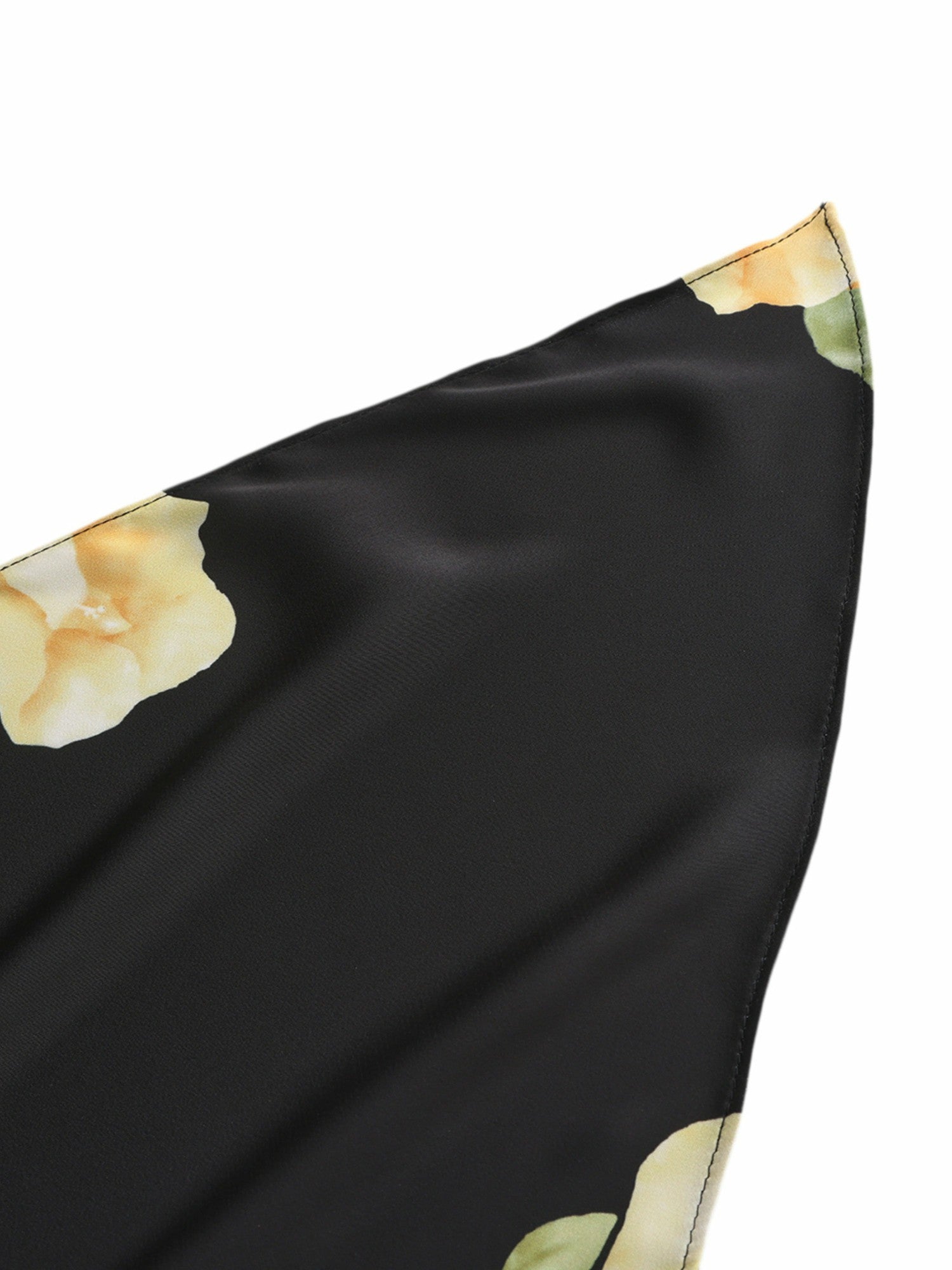 Brielle Floral Black Hair Scarf | Nana Jacqueline
