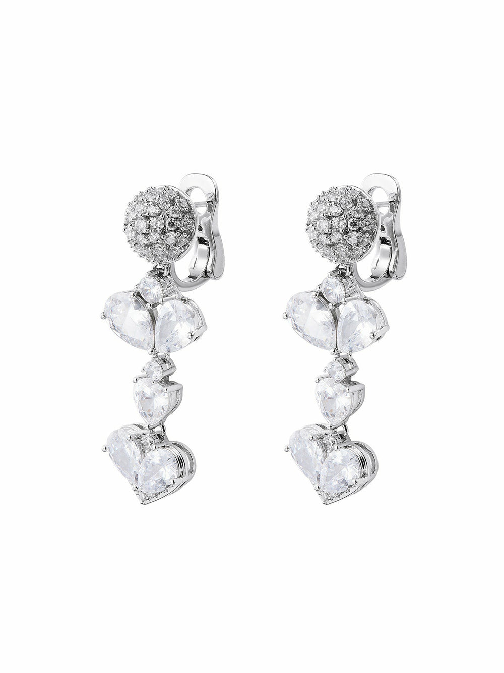 Gigi Earrings: Silver Earrings for Bridal Shower | Nana Jacqueline