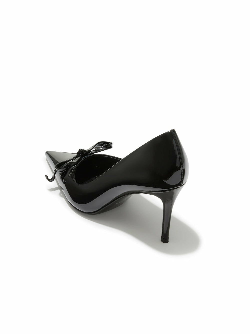 Audrina Bow Heels: Black Heels for Cocktail Party | Nana Jacqueline