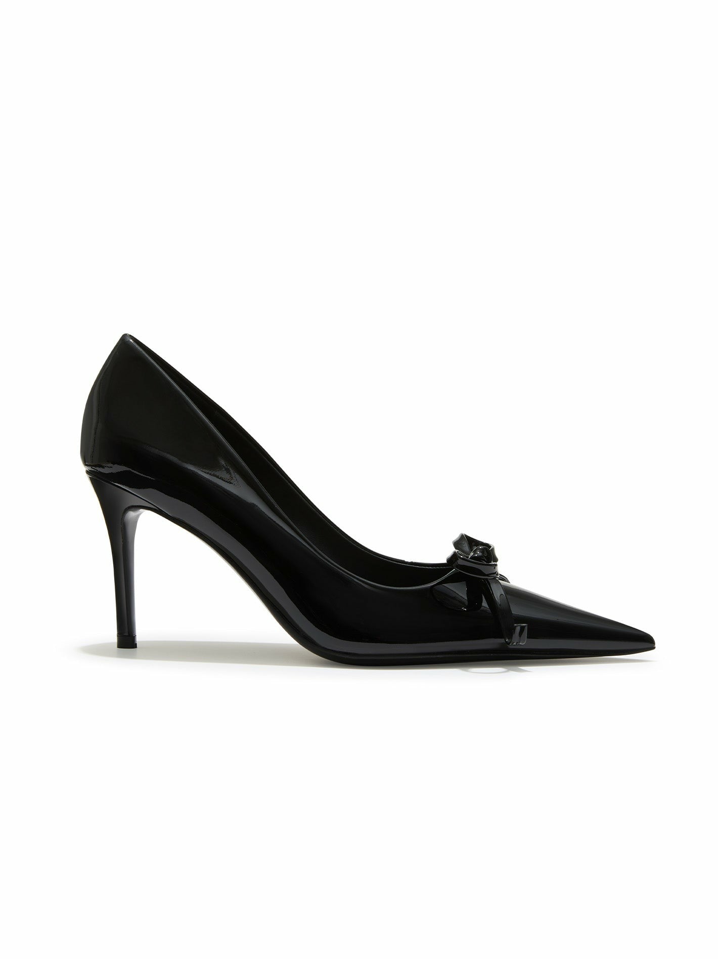 Audrina Bow Heels: Black Heels for Cocktail Party | Nana Jacqueline