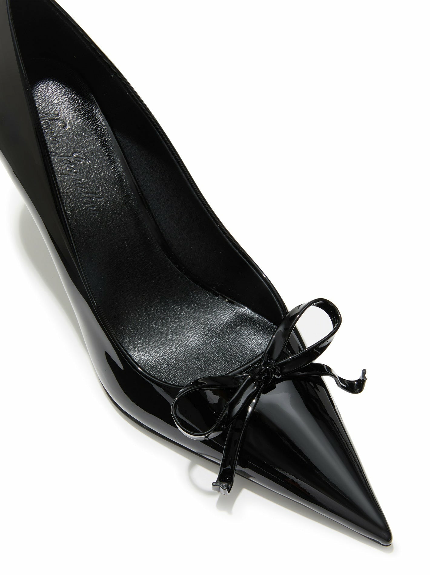Audrina Bow Heels: Black Heels for Cocktail Party | Nana Jacqueline
