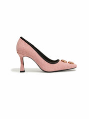 Chloe Diamond Heels: Pink Heels for Party | Nana Jacqueline