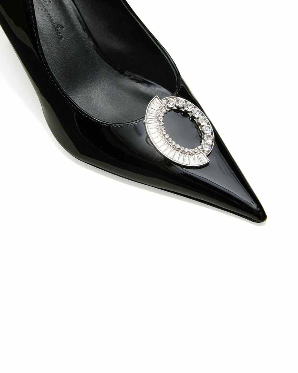 Harper Patent Leather Heels: Black Heels for Cocktail Party | Nana Jacqueline