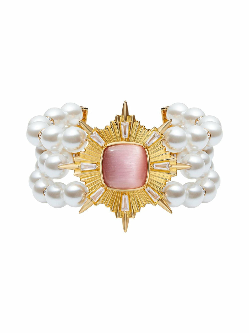 Felicty Pearl Bracelet: White Pearl Bracelet for Bridal Shower | Nana Jacqueline