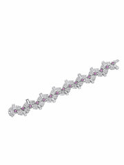 Claira Bracelet: Pink Bracelet for Cocktail Party | Nana Jacqueline