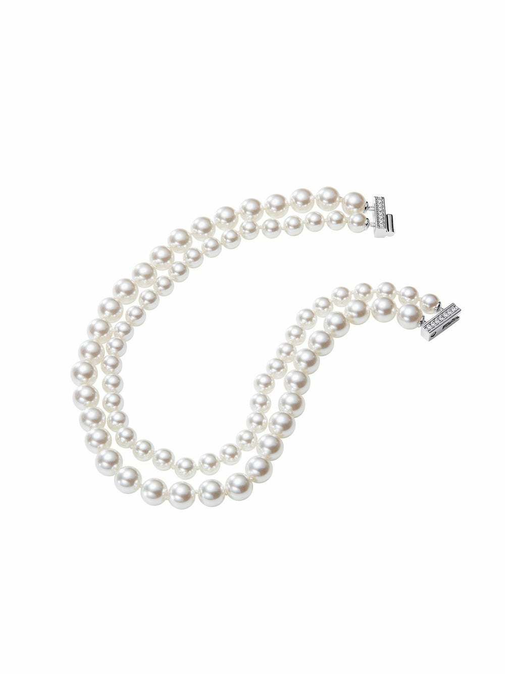 Marisa Necklace: White Pearl Necklace for Bridal Shower | Nana Jacqueline