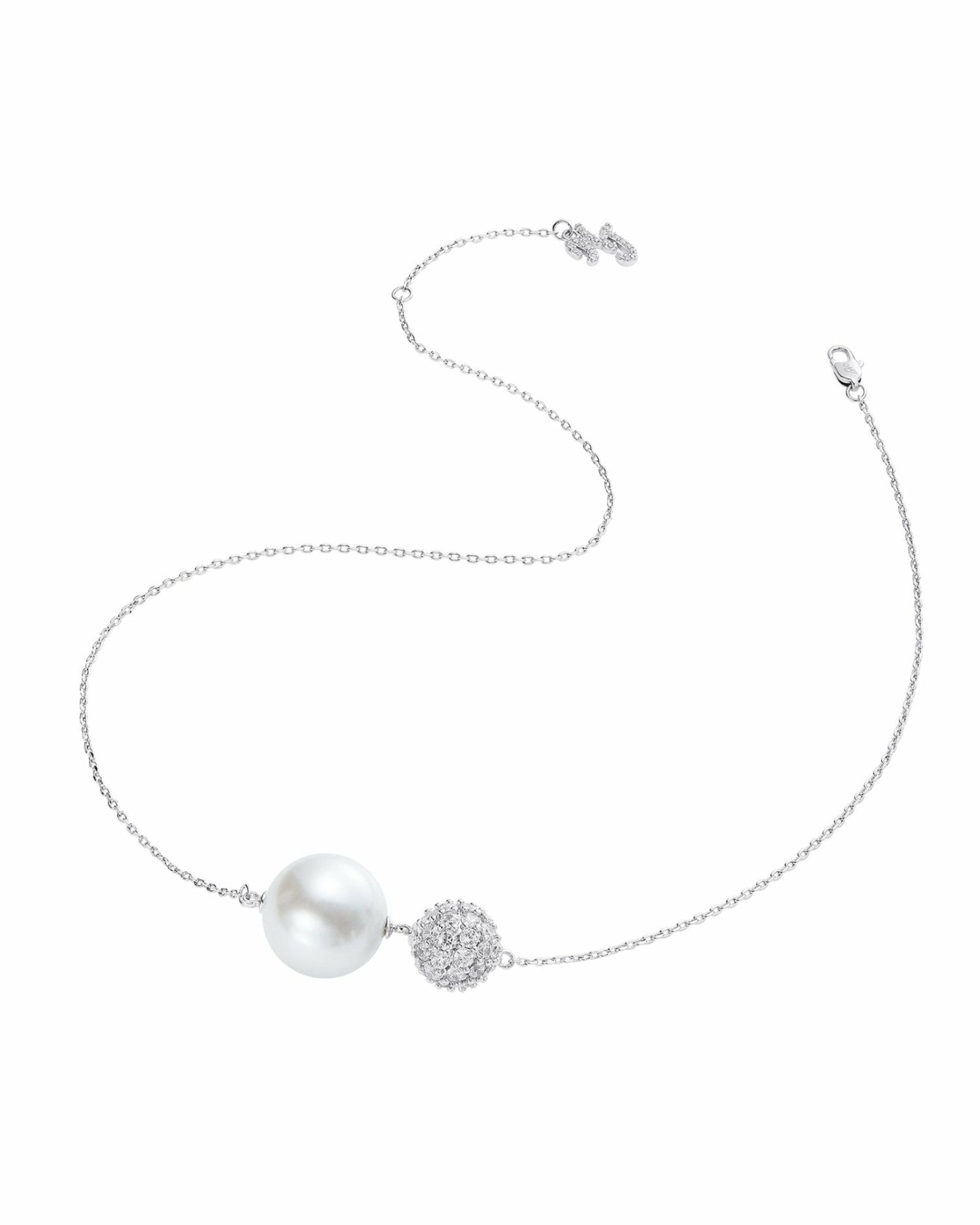 Evie Pearl Necklace: White Necklace for Bridal Shower | Nana Jacqueline