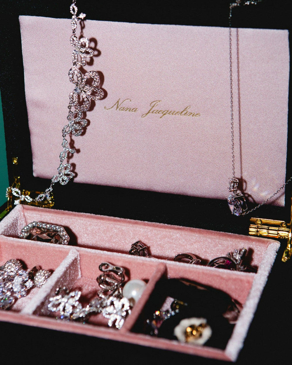 Evie Pearl Necklace: White Necklace for Bridal Shower | Nana Jacqueline