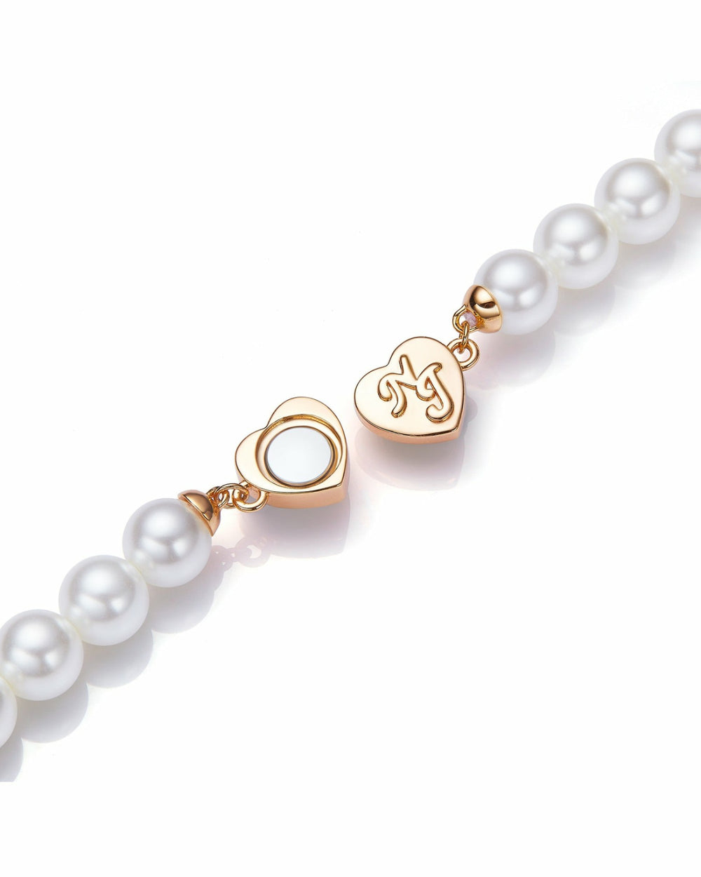Julisa Necklace: White Pearl Necklace for Bridal Shower | Nana Jacqueline