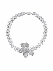 The Midnight Garden: Silver Jewelry Set for Bridal Events | Nana Jacqueline