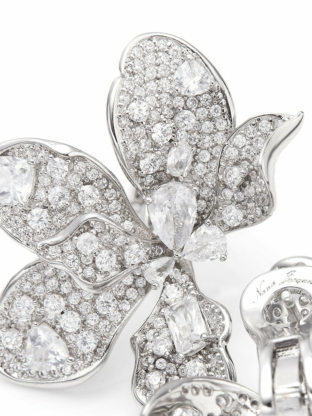 The Midnight Garden: Silver Jewelry Set for Bridal Events | Nana Jacqueline