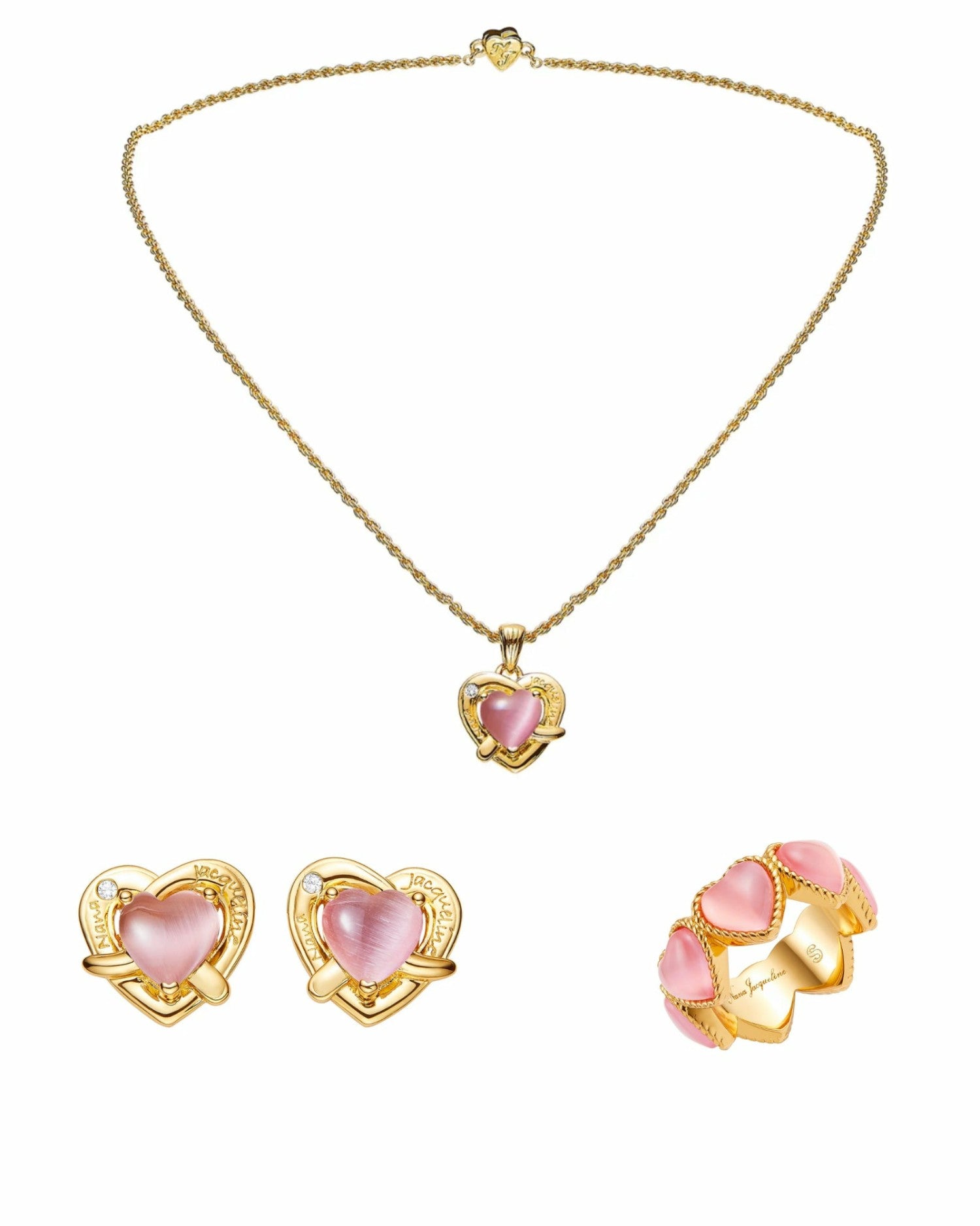 Blush Reverie: Pink Jewelry Set for Mother's Day Gift | Nana Jacqueline