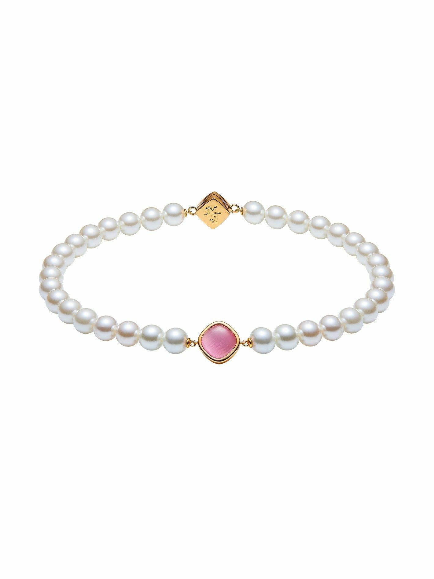 Pearl Embrace: White Pink Jewelry Bundle for Mother's Day Gift | Nana Jacqueline
