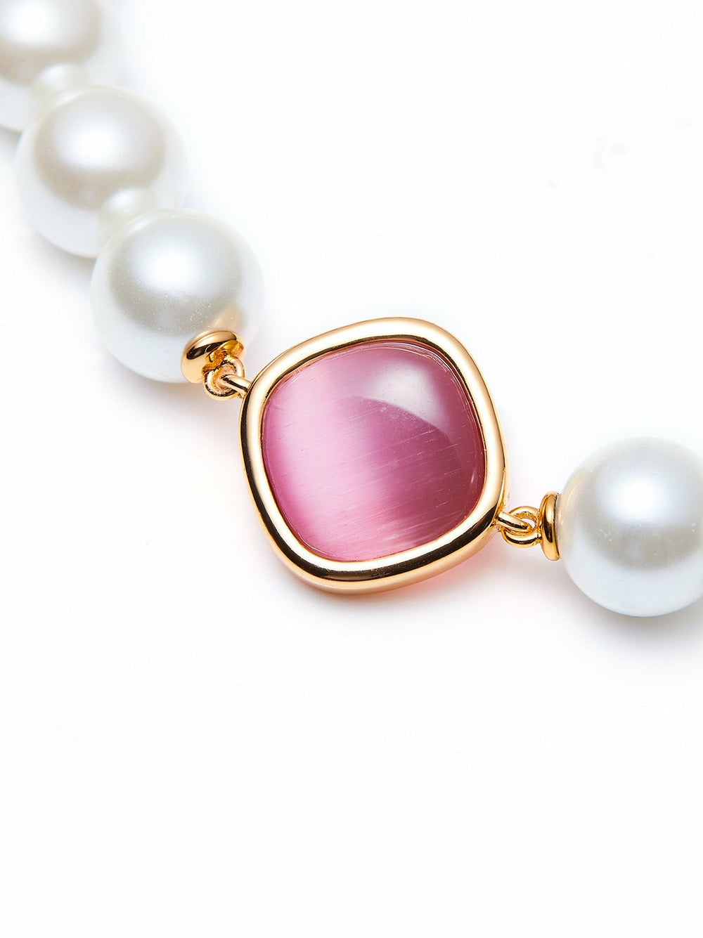 Pearl Embrace: White Pink Jewelry Bundle for Mother's Day Gift | Nana Jacqueline