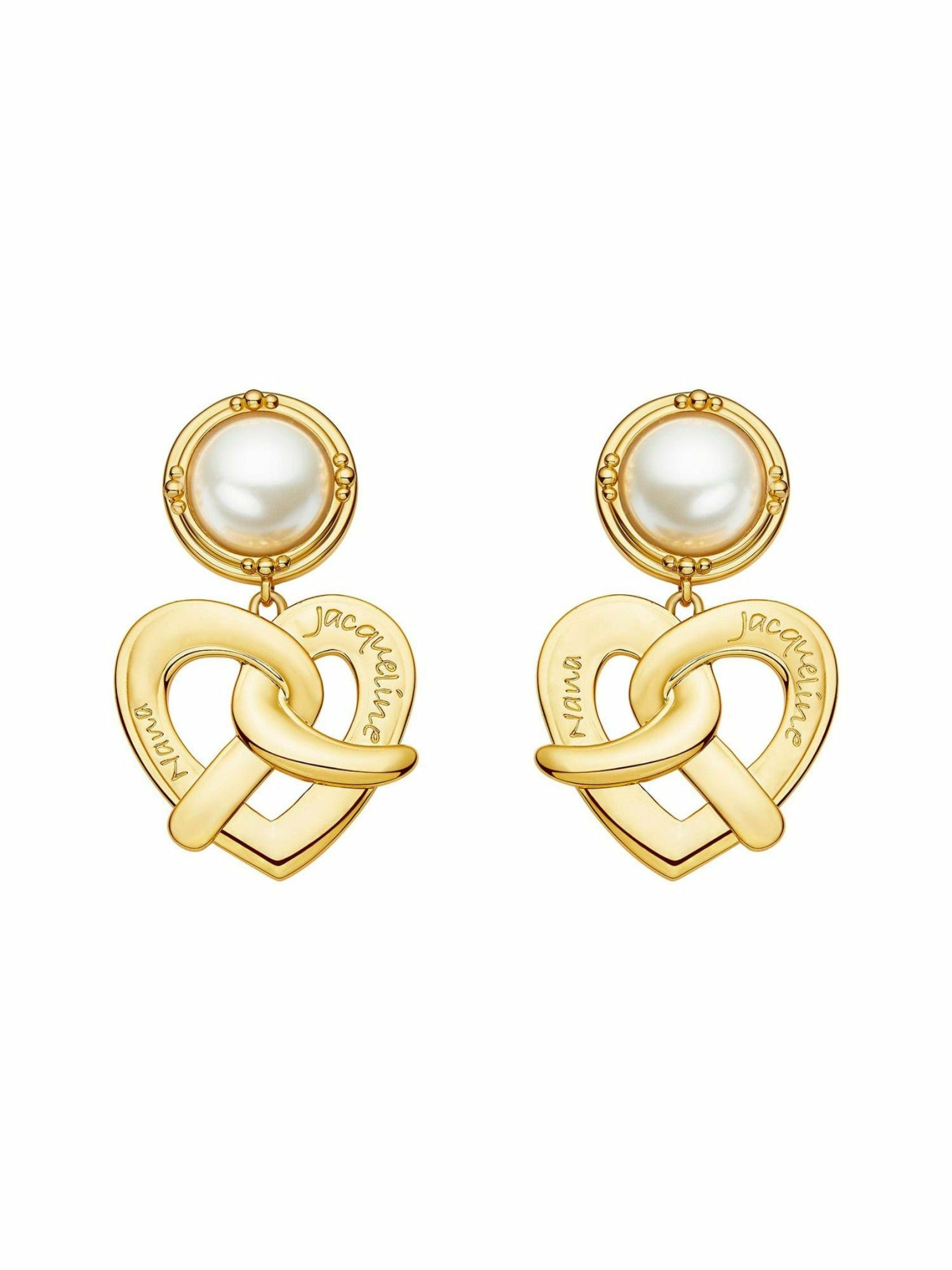 Felicity Pearl Earrings: Gold Earrings for Date Night | Nana Jacqueline