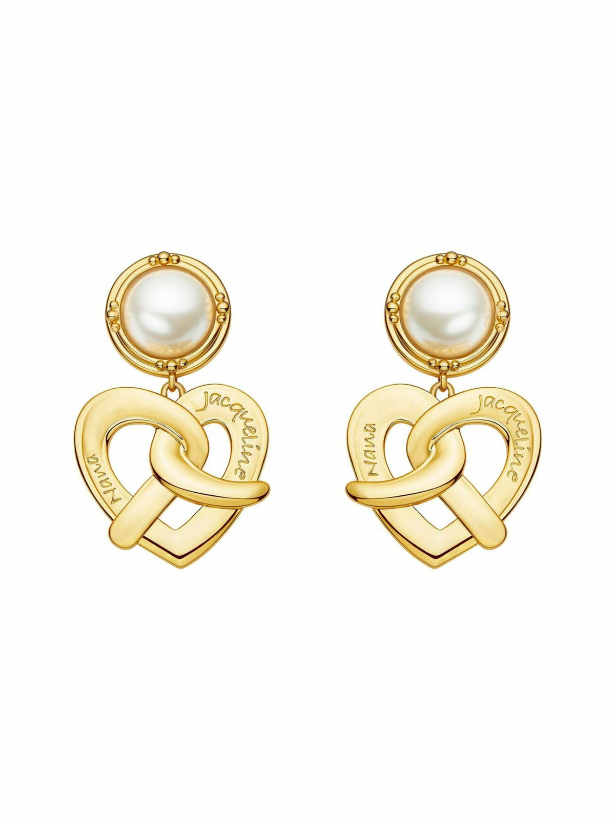 Felicity Pearl Earrings: Gold Earrings for Date Night | Nana Jacqueline