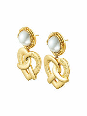 Felicity Pearl Earrings: Gold Earrings for Date Night | Nana Jacqueline